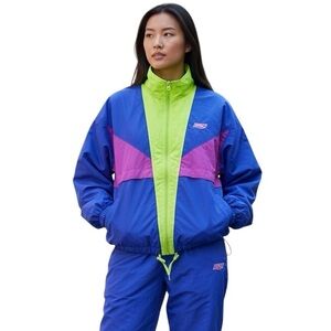 Vtg Saucony EGD Colorblock Windbreaker Suit Sz S M Retro 90’s Running Track